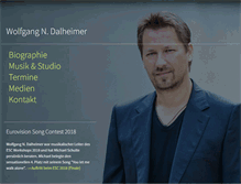Tablet Screenshot of dalheimer-music.de